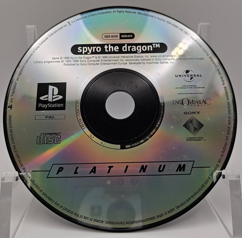 Spyro the dragon - dragon, (sony