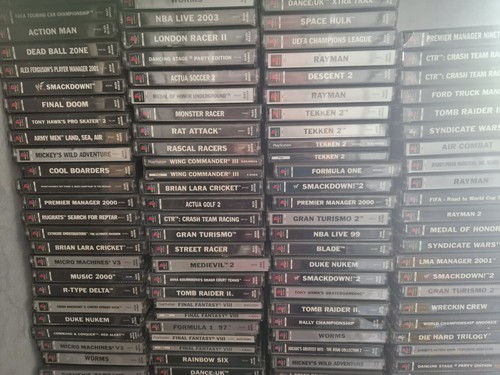 Sony playstation games ps1 - games,